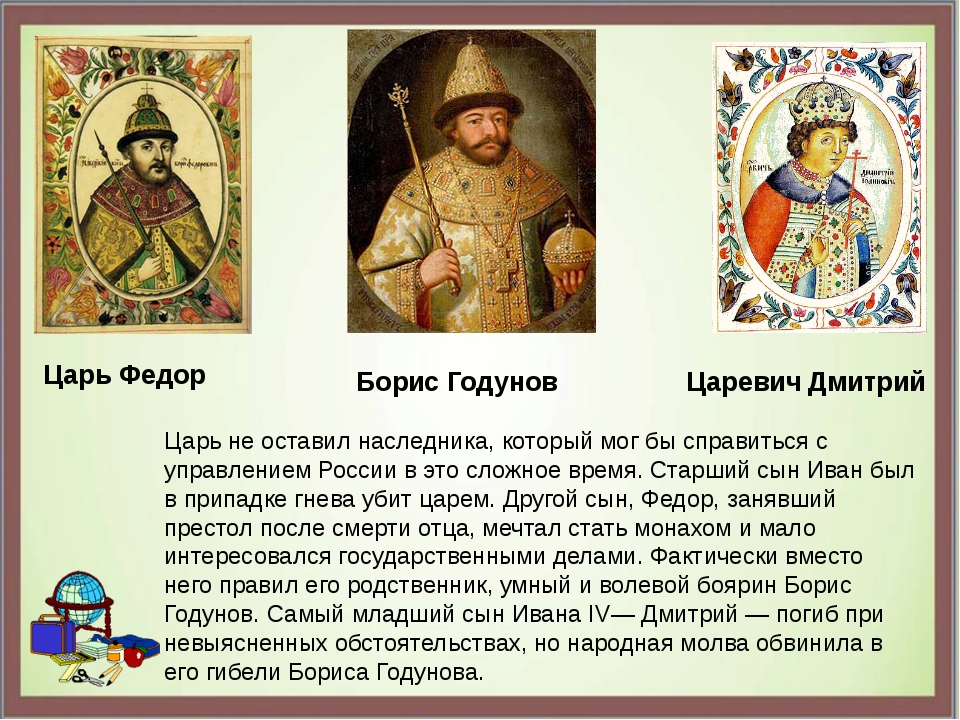 В каком году умер годунов. Фёдор 2 Годунов годы правления.