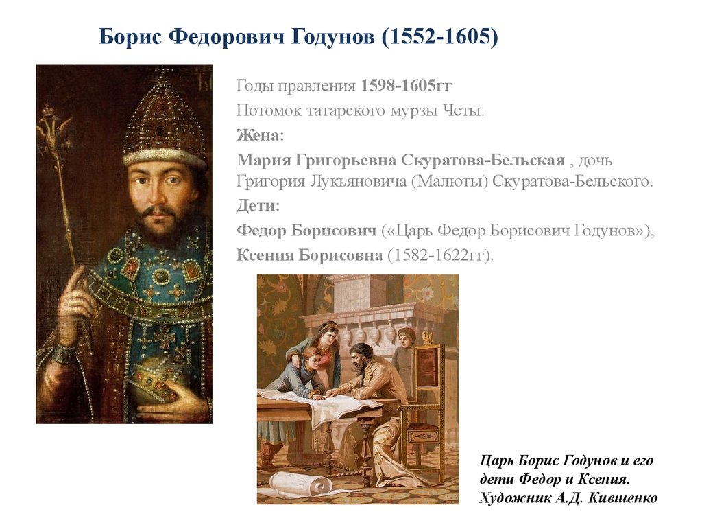 Годы правления бориса годунова. 1605-1605 Федор Борисович Годунов. Борис i Фёдорович Годунов, 1598—1605. 1605 Годунов Федор Борисович внутренняя политика таблица. Фёдор Годунов правление.